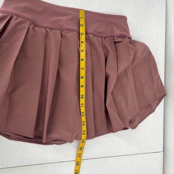 Old Navy M Mauve Pink Pleated Tennis Skort - Picture 5 of 7